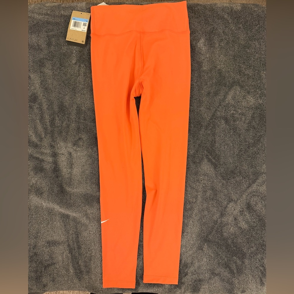 Nike Kids Orange Leggings